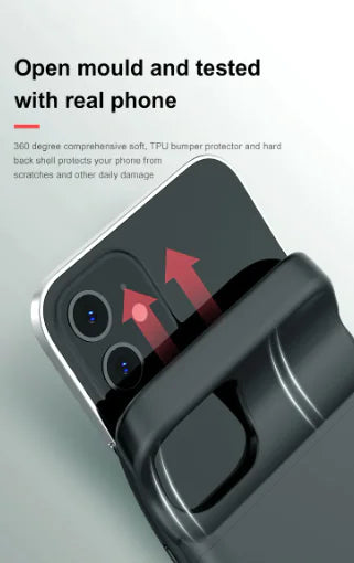 Coque batterie rechargeable sans fil pour iPhone 15.