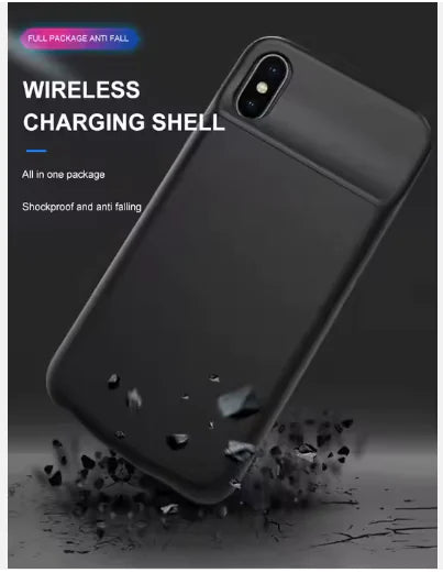 Coque batterie rechargeable sans fil pour iPhone 15.